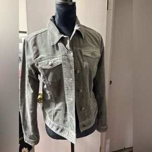 GAP Women's Olive Denim Jacket
